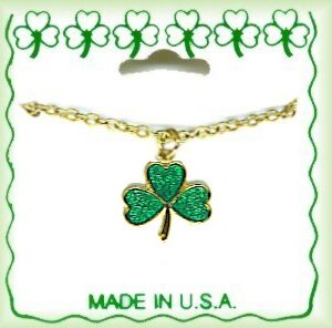 Irish Shamrock 18 Inch Necklace
