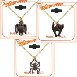 Halloween Austrian Crystal Necklace Assortment