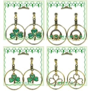 Irish Eternity Dangle Earrings Assortment