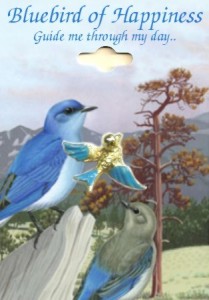 Bluebird Of Happiness Inspirational Lapel Pins