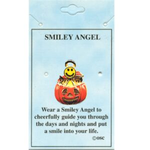 Halloween Smiley Angel Pins