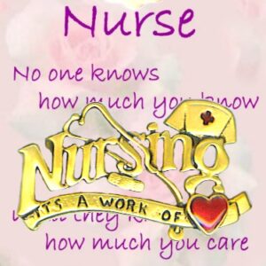 Nurse Brooch Pin