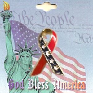 USA American Flag Color Lapel Pins