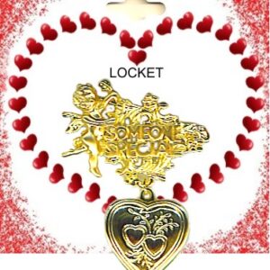 Valentine's Day Love Photo Locket Brooch Pin