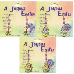 Easter Austrian Crystal Pierced Earring Assortment