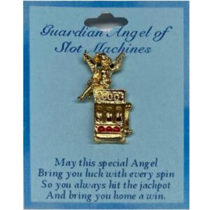 Slot Machine Guardian Angel Pin