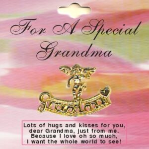 #1 Grandma Guardian Angel Lapel Pins