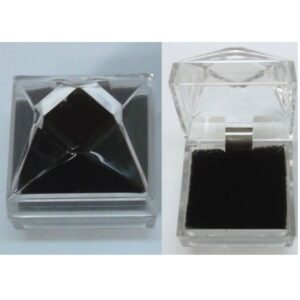 Lucite Necklace or Earrings Jewelry Box With Insert