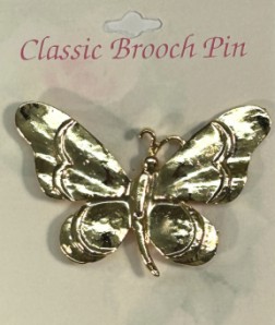 Butterfly Classic Brooch Pin