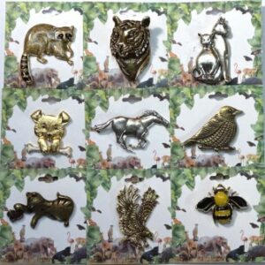 Animal Brooch Pin Assortment