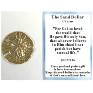 Sand Dollar Pocket Token Charm