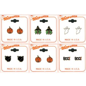 Halloween Pierced Earrings Assortment