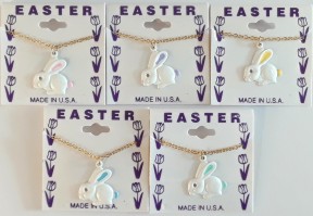 Easter Bunny 18 Inch Necklace Assortment