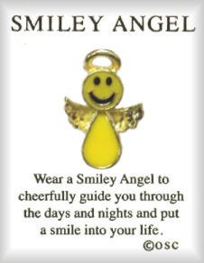 Smiley Angel Lapel Pin in 3 Dozen Display