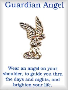 Praying Angel Lapel Pins in 3 Dozen Display
