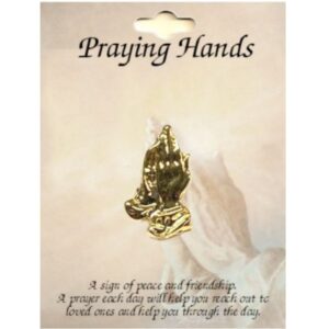 Praying Hands Religious Inspirational Lapel Pins