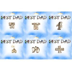 Father's Day Dad Lapel Pin Assortment