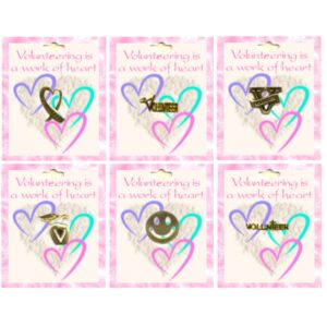 Volunteer Lapel Pin Assortment