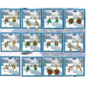 Christmas Pierced Earrings Assortment