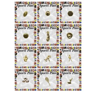 Sports Lapel Pin Assortment