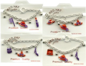 Red Hat Bracelet Assortment