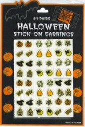 Halloween Stick-On Earrings Special
