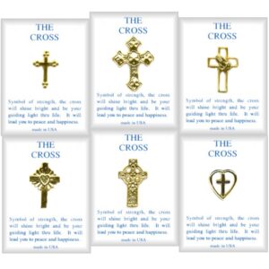 Cross Lapel Pin Assortment in 3 Dozen Display